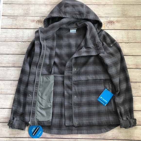 NWT Columbia Size Medium Coat Gray - Picture 3 of 5